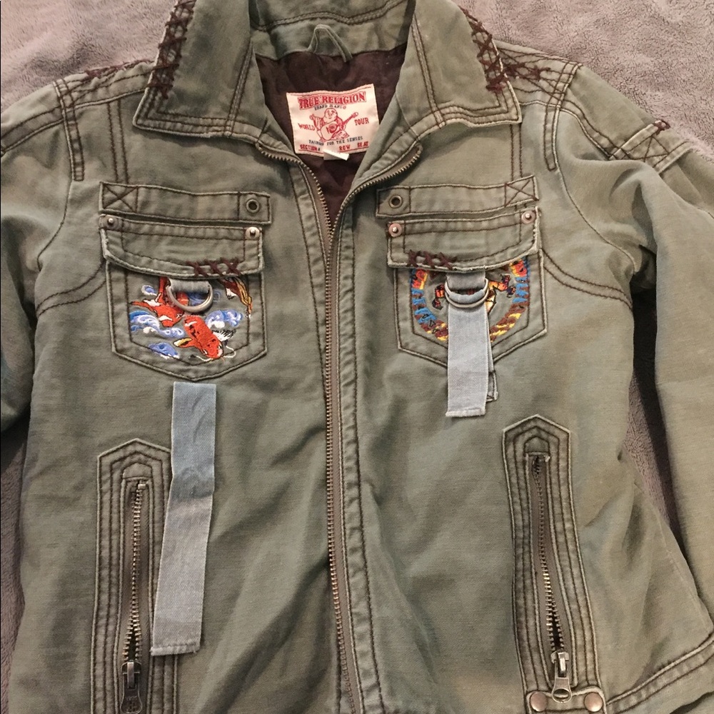 COPY - True Religion girls embroidered jacket